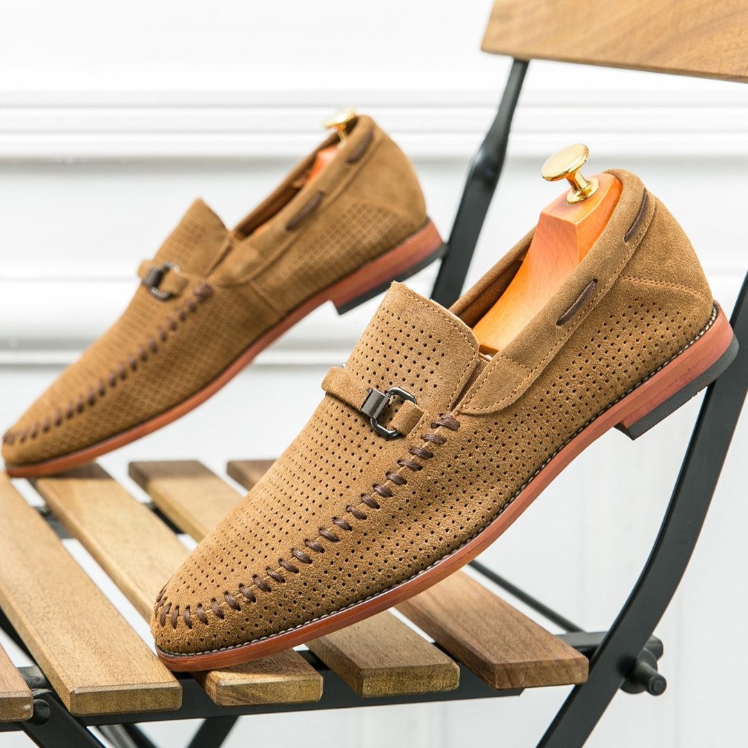 MARZANO SUEDE LOAFERS