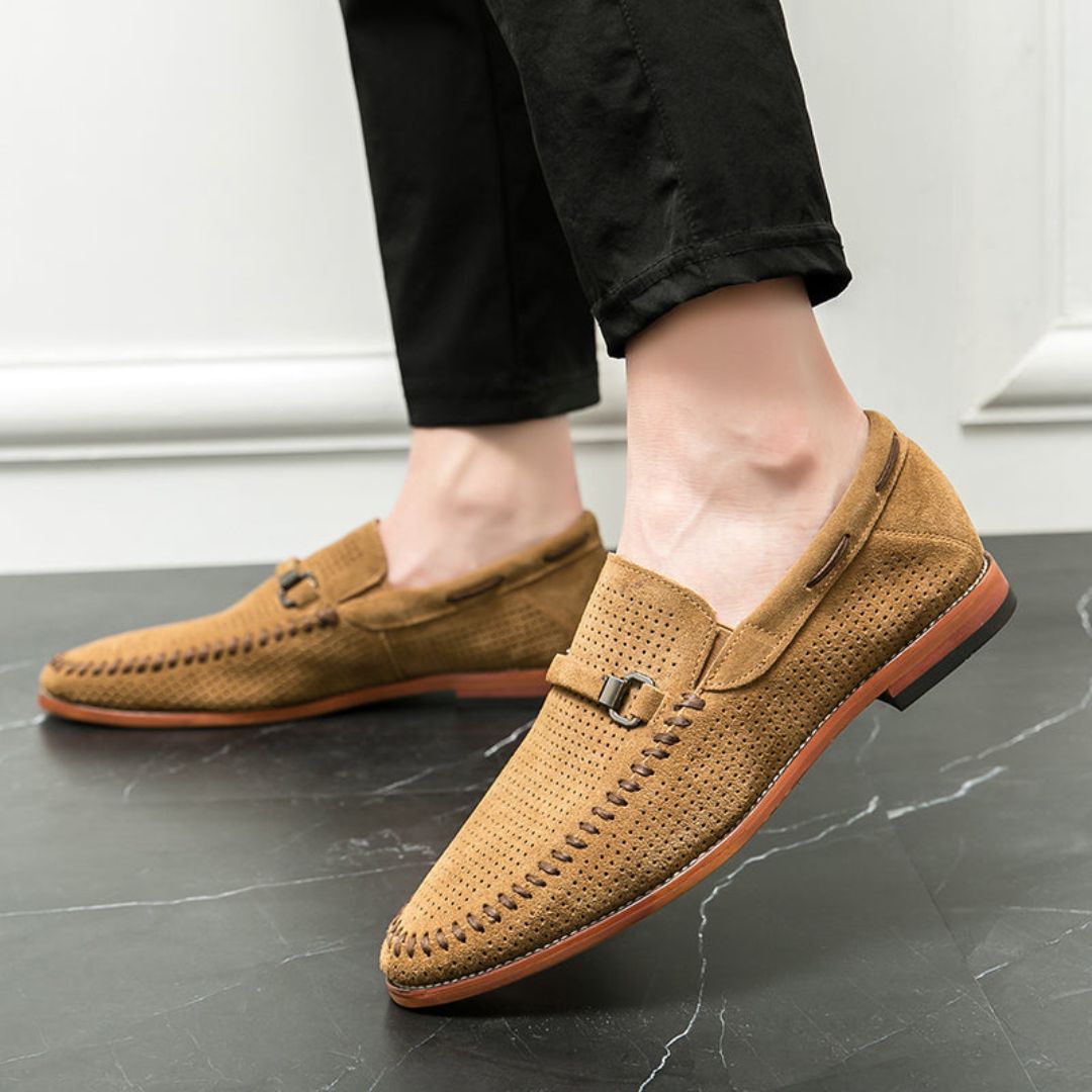 MARZANO SUEDE LOAFERS