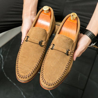 MARZANO SUEDE LOAFERS