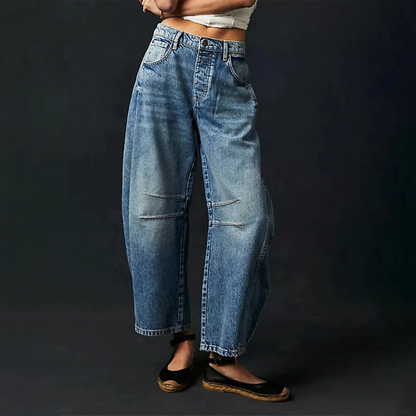 Aria Relaxed Wide-Leg Jeans