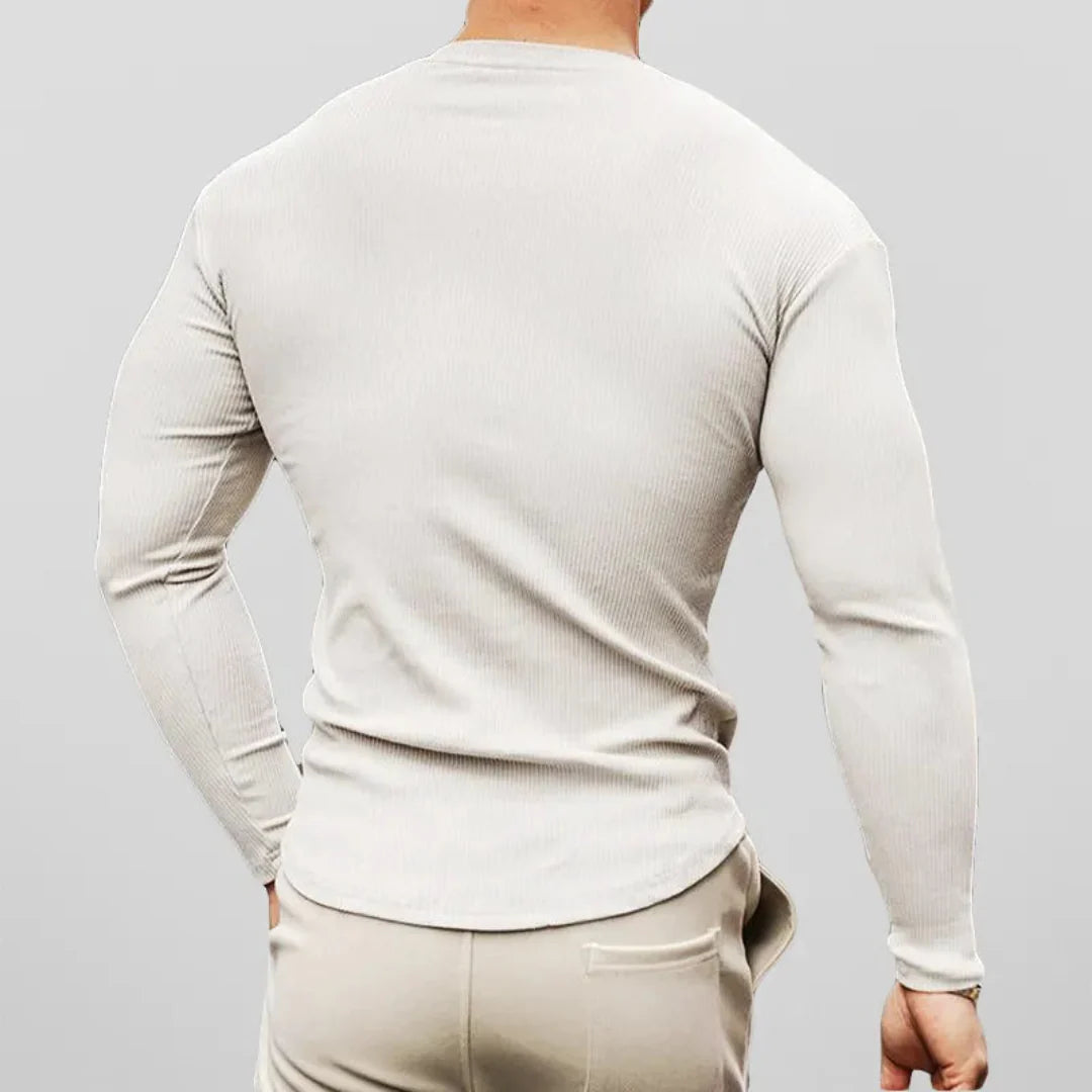 CASIAN COTTON HENLEY