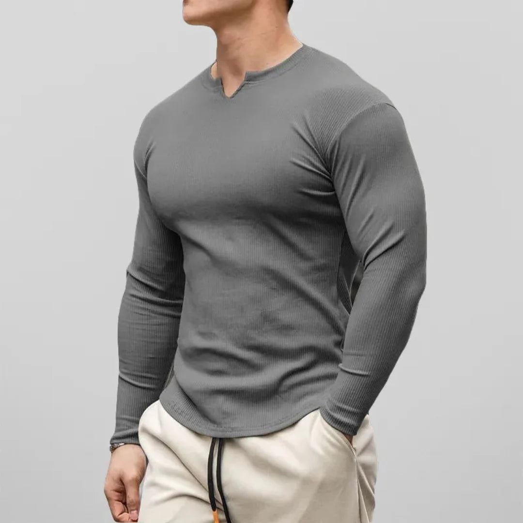 CASIAN COTTON HENLEY