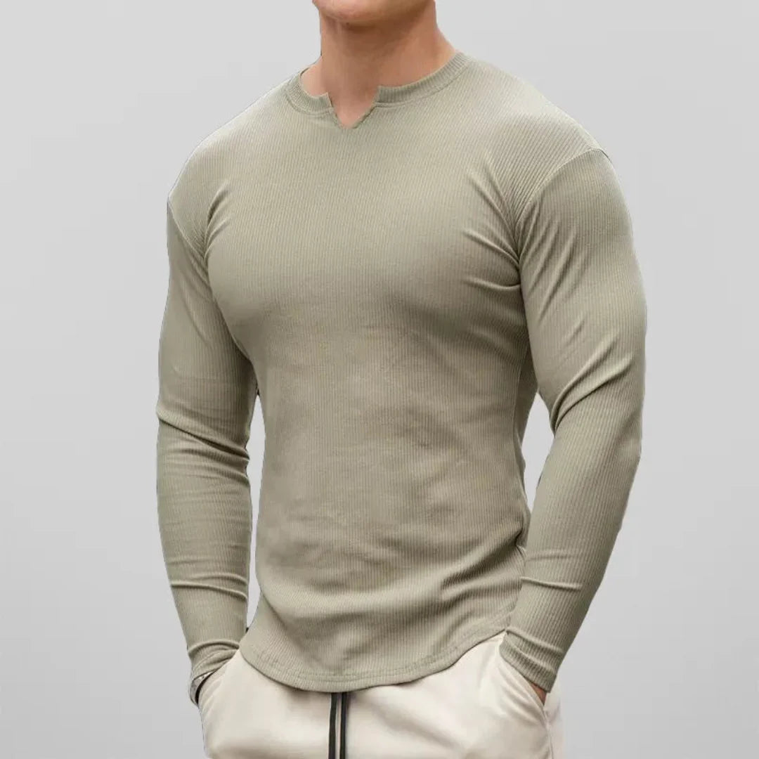 CASIAN COTTON HENLEY