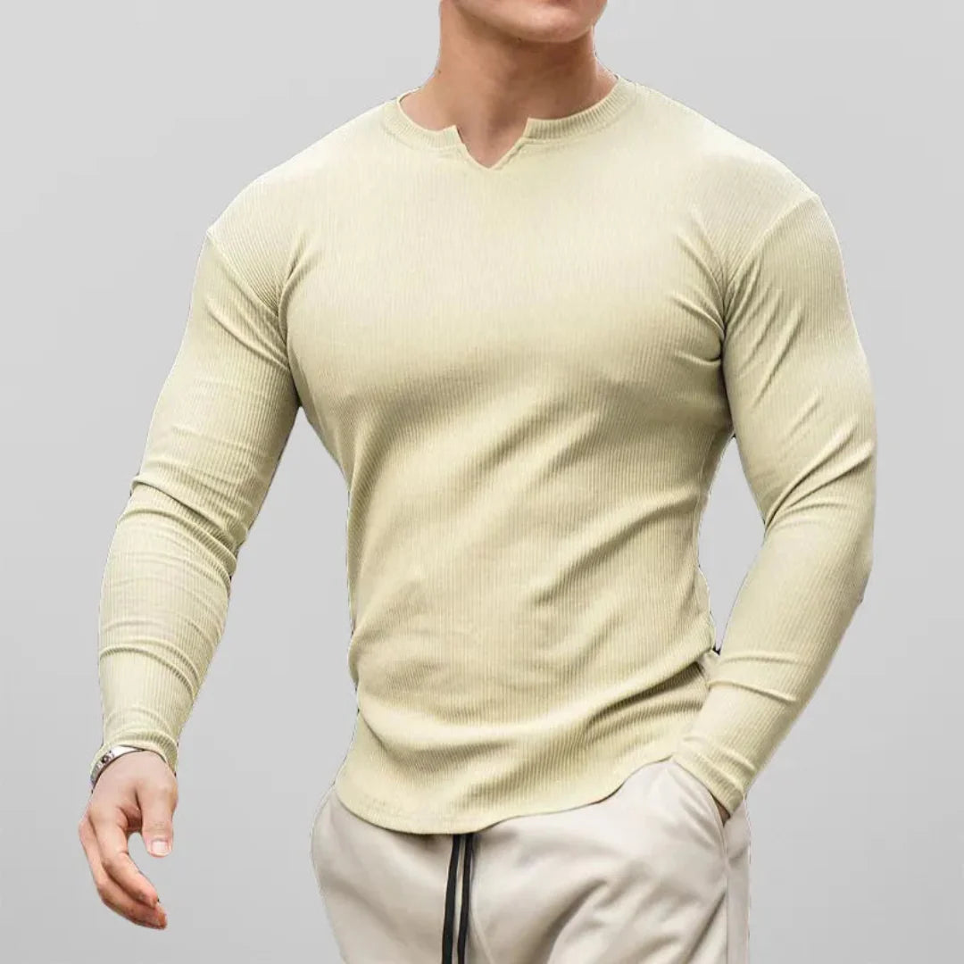 CASIAN COTTON HENLEY
