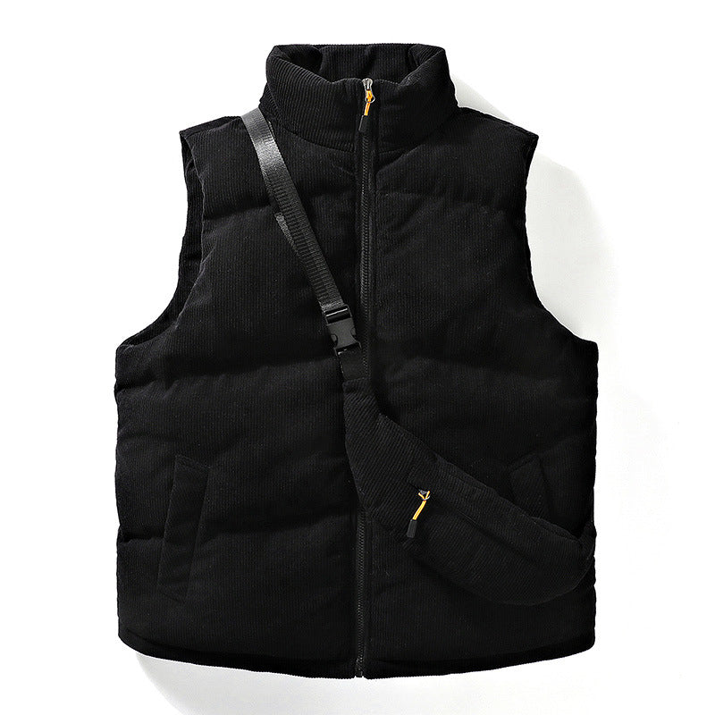 HALDEN CORDUROY PUFFET VEST