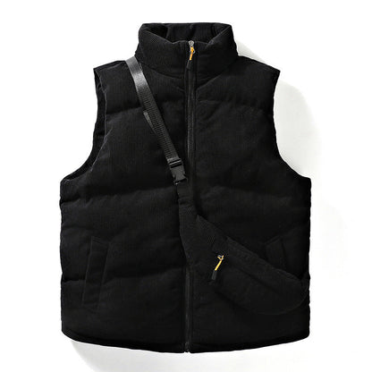 HALDEN CORDUROY PUFFET VEST