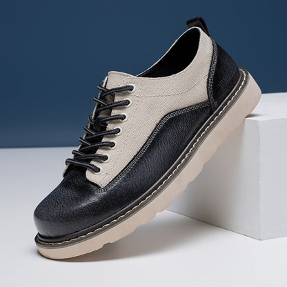 VALENTIN LEATHER DERBIES