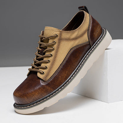 VALENTIN LEATHER DERBIES