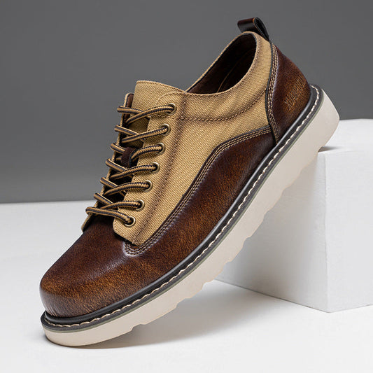 VALENTIN LEATHER DERBIES