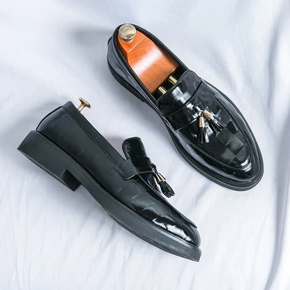 Lucenti Classic Leather Loafers
