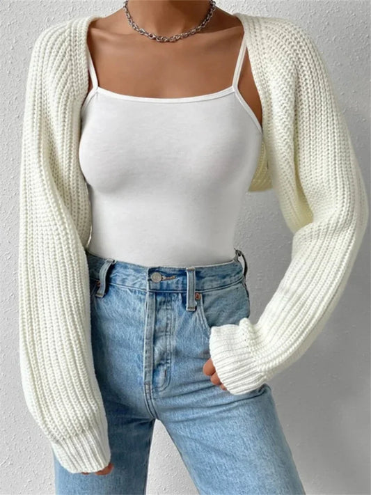 NOVALITE KNIT SHRUG