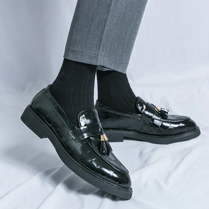 Lucenti Classic Leather Loafers