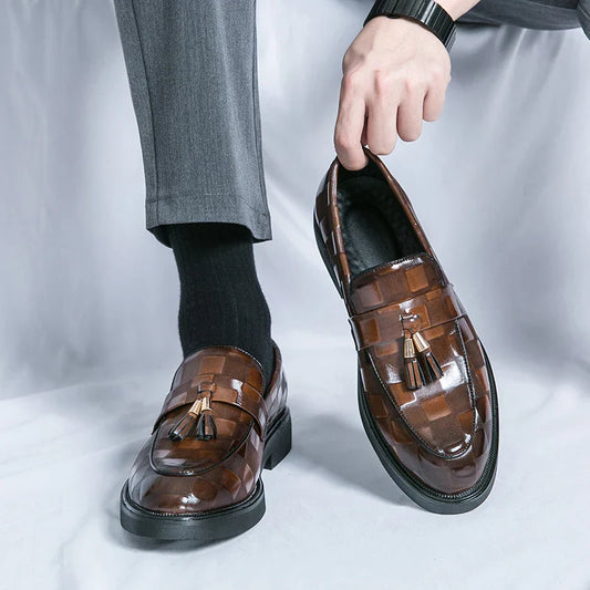 Lucenti Classic Leather Loafers