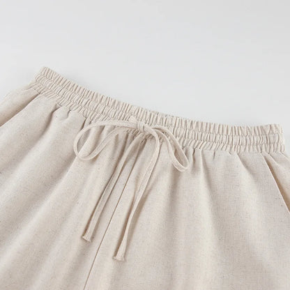 Elysia Linen Co-Ord Set