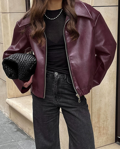 AURORA LEATHER JACKET