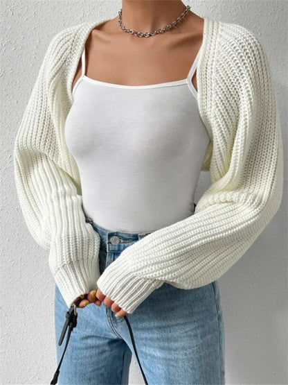 NOVALITE KNIT SHRUG