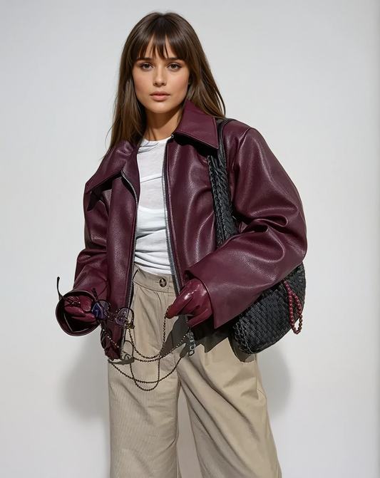 AURORA LEATHER JACKET