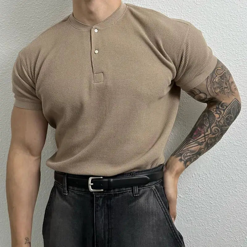 THORNE WAFFLE KNIT TEE