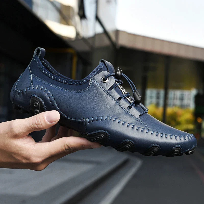 LIVORNO LEATHER LOAFERS