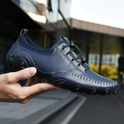 LIVORNO LEATHER LOAFERS