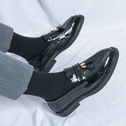 Lucenti Classic Leather Loafers