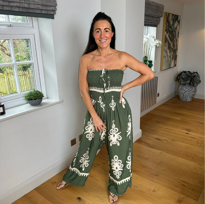 Isla Strapless Jumpsuit
