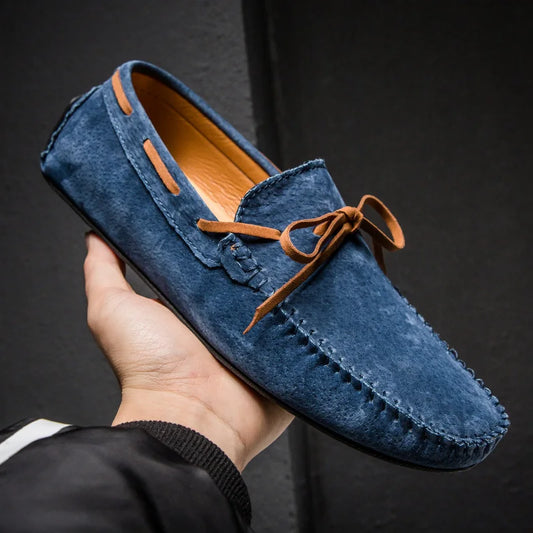 Sandro Suede Loafers