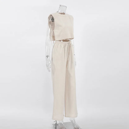 Elysia Linen Co-Ord Set