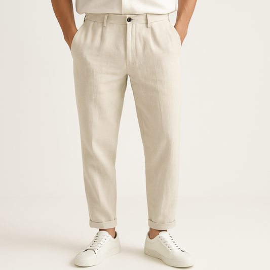 CÔTE LINEN TROUSERS