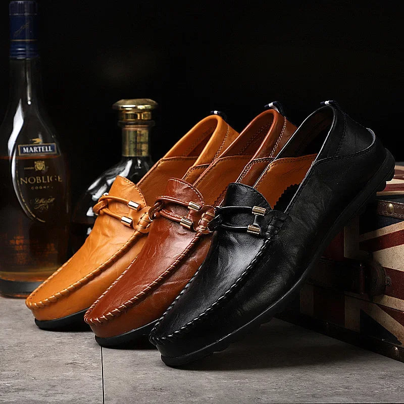 MONTALTO LEATHER LOAFERS
