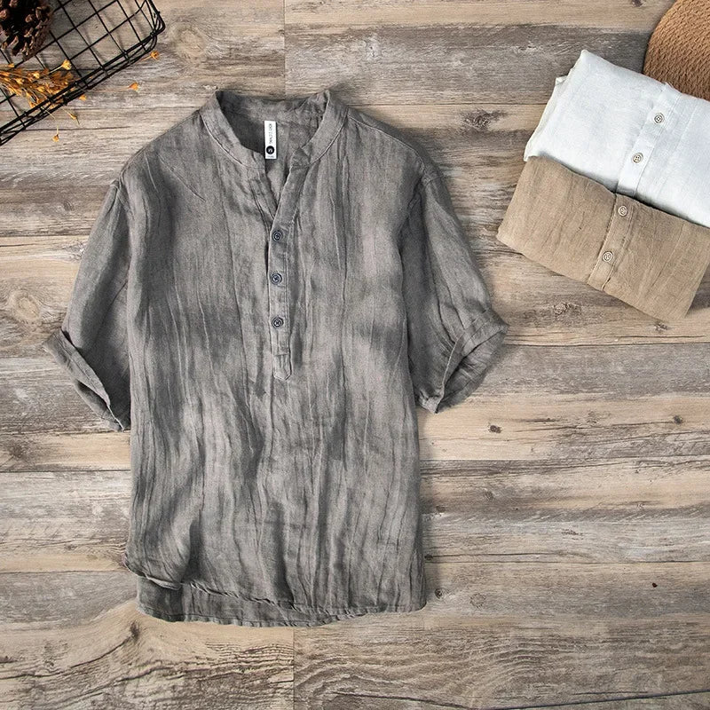 ORIANO LINEN SHIRT