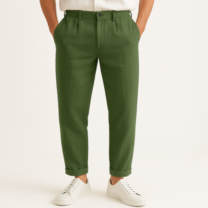 CÔTE LINEN TROUSERS
