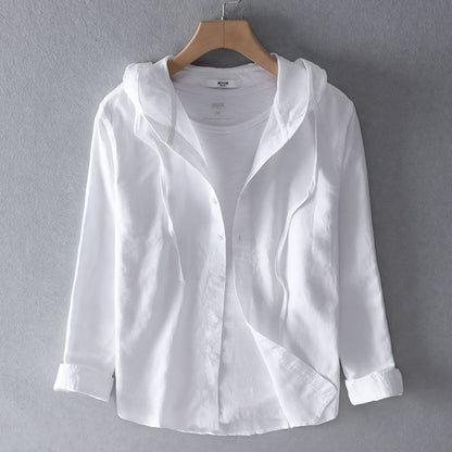 AeroLoom Linen Hoodie