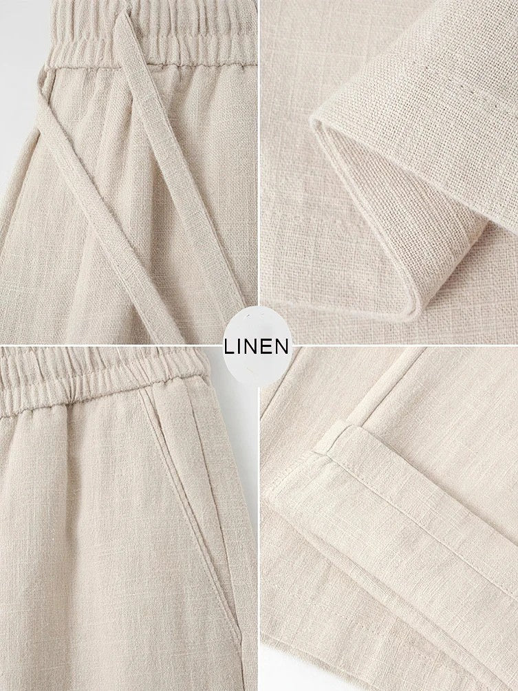 ZEN LINEN TROUSERS