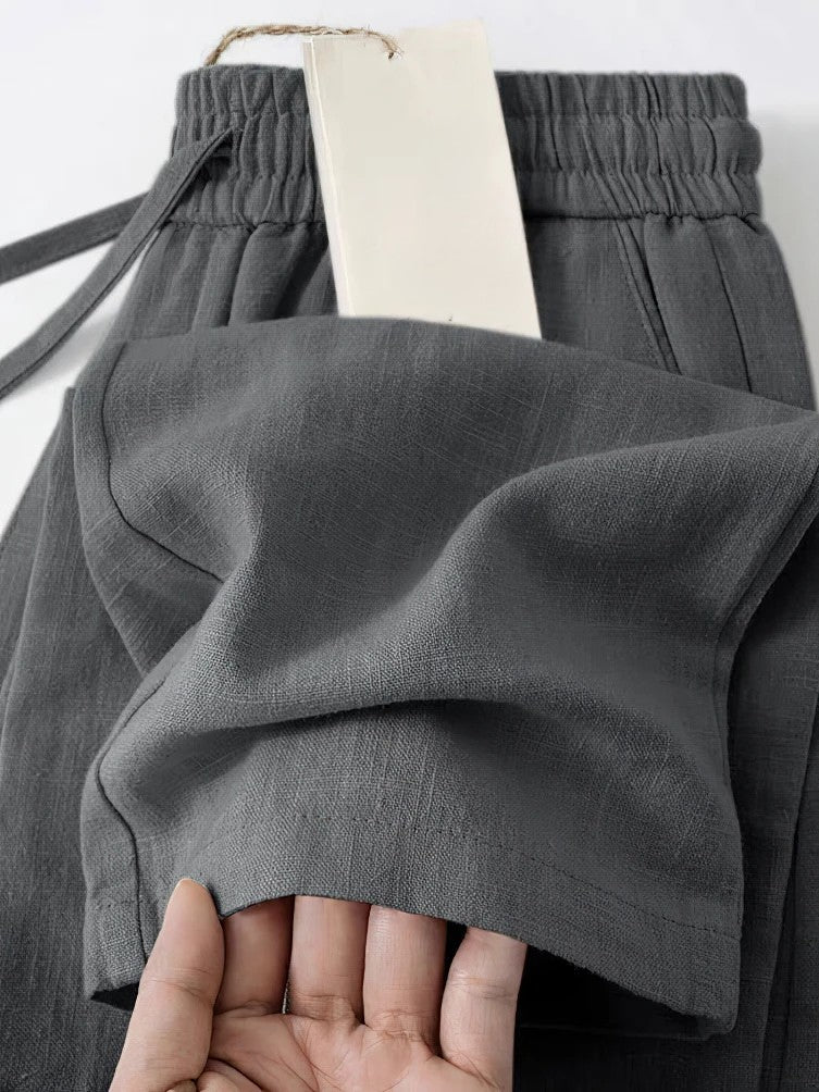 ZEN LINEN TROUSERS