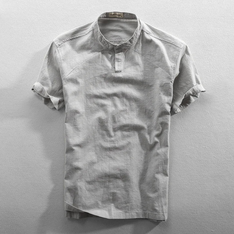 VINCENZO LINEN SHIRT