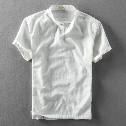 VINCENZO LINEN SHIRT
