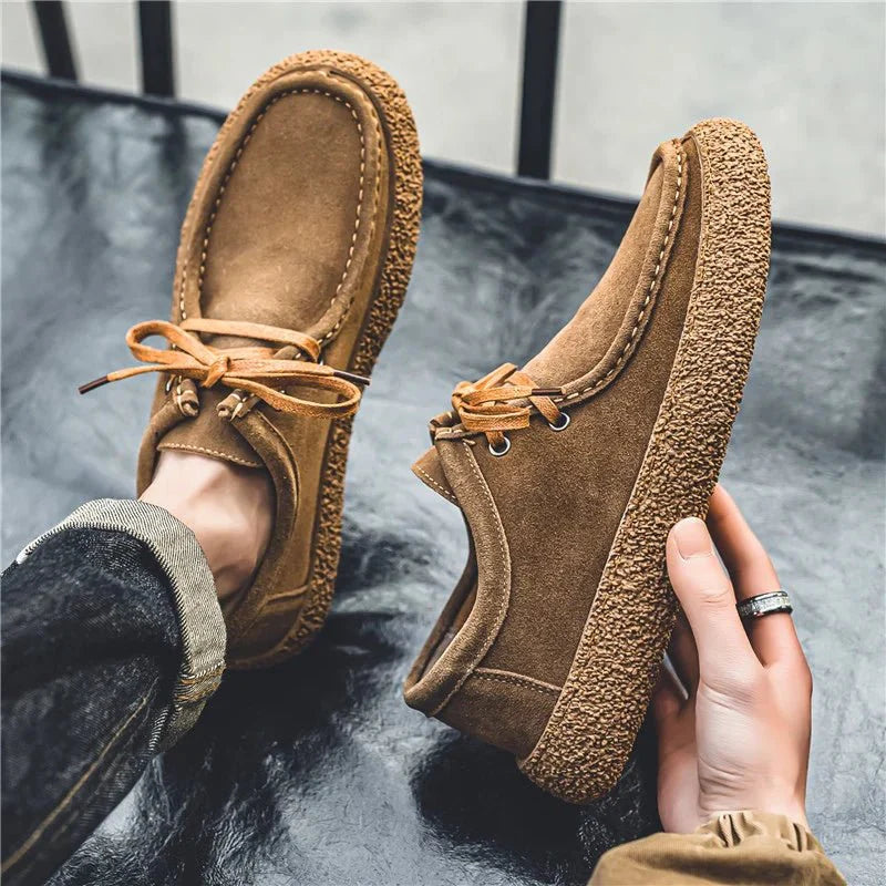 Hayes RetroFlex Suede Loafers