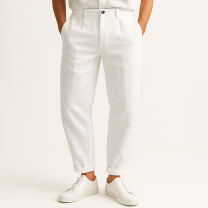 CÔTE LINEN TROUSERS