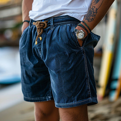 SOLEIL EMBROIDERED SHORTS